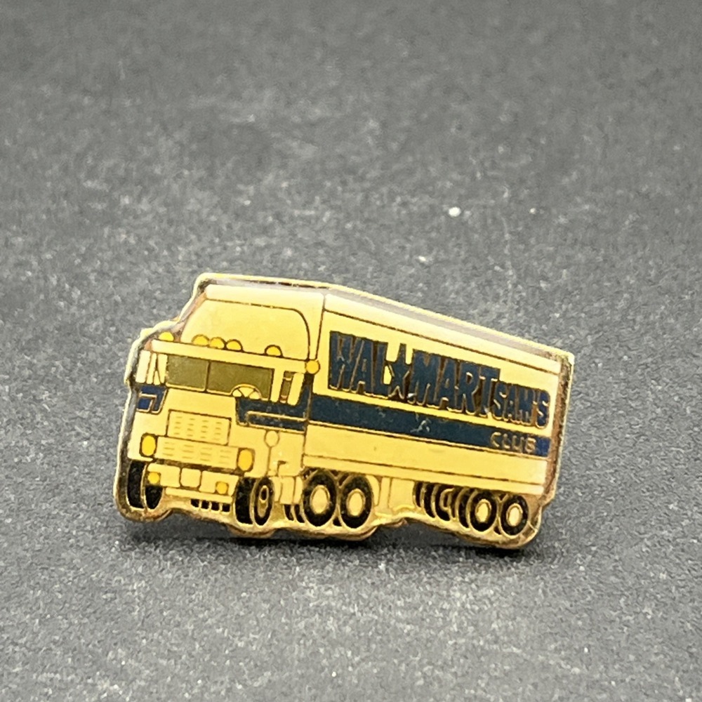 Walmart Sam’s Club Semi Truck Delivery Lapel Hat Pin